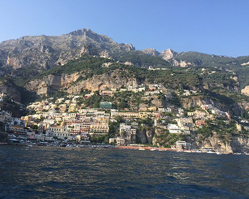 Sunset over Amalfi Sunset over Amalfi
